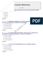 Consumer-Behaviour (Set 1)