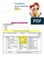 5º Dia 2 Mate Resolvemos Problemas de Comparación e Igualación - Refuerzo Escolar