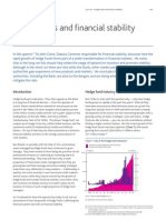 Hedge Funds and Financial Stability