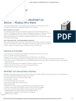 Anybus X-Gateway - PROFINET-IO Device - Modbus RTU Slave