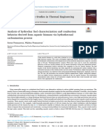 2nd - Analysis of Hydrochar Fuel Characterization and Combustion Behavior Derived From Aquatic Biomass Via Hydrothermal Carbonization Process