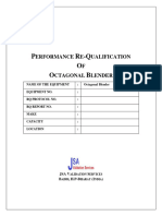 Performance Re-Qualification Octagonal Blender