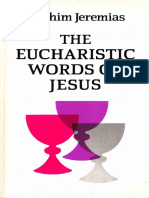 The Eucharistic Words of Jesus