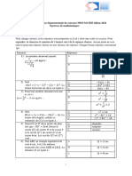 Sujet de Maths Phase Départementale Du Concours Miss Maths IA Sédhiou 2024