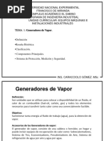 Tema 1 Generadores de Vapor1