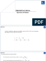 Balances Químicos en Pirometalurgia