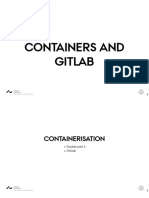 Containers and Gitlab