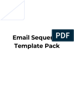 Email Sequence Template Pack