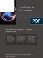 Introduction To Electrostatics: by Ace Falcon