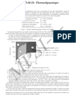 DM 21 Thermodynamique