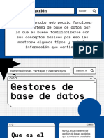 Gestores de Base de Datos 1