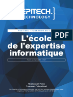 Epitech Brochure Programme Grande Ecole