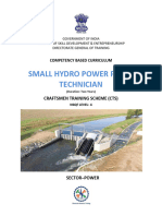 Small Hydro Power Plant Tech CTS2.0 NSQF-4)