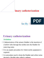 Urinary Catheterization