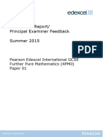 Examinerreport Paper1 June2015