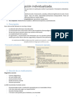 Tema 1 Prescripción Individualizada