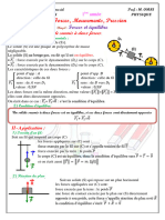 Cours 4 Forces Et Equilibre