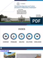 Study of Sluice Gate Operation and Turbine Performance in Watermills of Uttarkashi