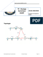 TP 2 - Routage Dynamique EIGRP-1