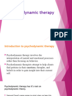 Psychodynamic Therapy