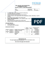 MS 224.MSCMIL I Question CMA January 2022 Examination