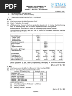 102.COAP - .L I Question CMA JUNE 2020 Exam