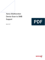 Xerox Product SMB Supported Versions