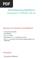 Brauchen Zu