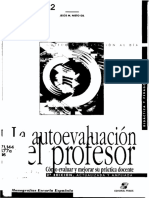 NIETO GIL, J. M. - La Autoevaluación Del Profesor (OCR) (Por Ganz1912)