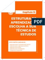 Estrutura de Aprendizado - Escolha A Sua Técnica de Estudos