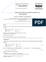 Nonlinear Parabolic