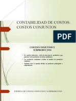 Contabilidad de Costos Uvm 2023 Costos Conjunto