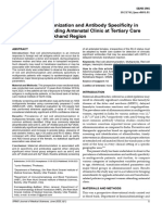 Red Cell Alloimmunization and Antibody Specificity