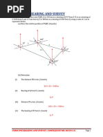 Form One Bearing and Survey Compiled