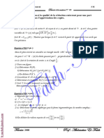 Devoir À La Maison N°2 - Math - 3ème Math (2007-2008) MR Abdessatar El Faleh