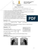 Ex Vision Artificielle M2 ESEM BRIK