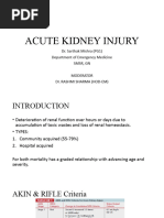 Acute Kidney Injury