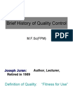 History of Quality Presentation