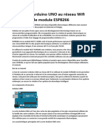 Connecter Arduino UNO Au Réseau Wifi en Utilisant Le Module ESP8266