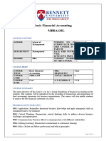 MBBA128L - Basic Financial Accounting