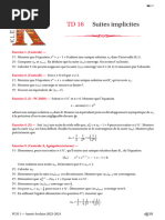 Td16 Suites Implicites