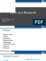 Parts of A Research