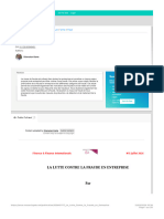 (PDF) La Lutte Contre La Fraude en Entreprise