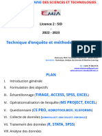 Module Sondage Technique Enquete