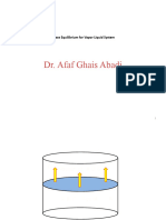 Lecture 8 Phase Equilibrium