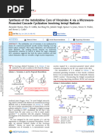 Ramos Et Al 2024 Synthesis of The Indolizidine Core of Virosinine A Via A Microwave Promoted Cascade Cyclization