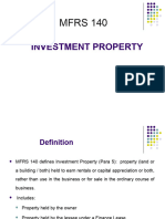 MFRS 140 Investment Property