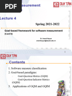 CMU-CS 462 - Software Meassurement and Analysis - 2020S - Lecture Slides - 4