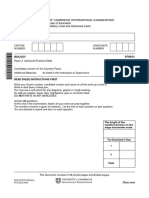 University of Cambridge International Examinations General Certificate of Education Advanced Subsidiary Level and Advanced Level