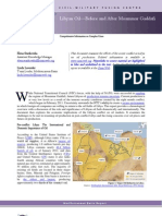 Libyan Oil - Before and After Moammar Gaddafi
